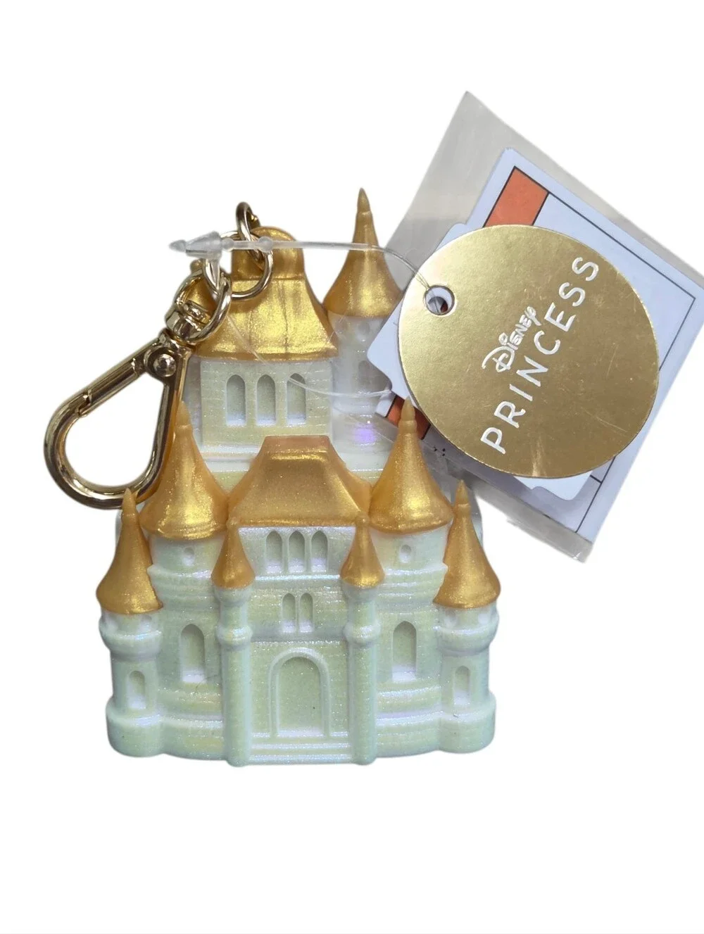 Bath & Body Works Disney Princess Castle Light-up Pocketbac Sanitizer Holder NWT